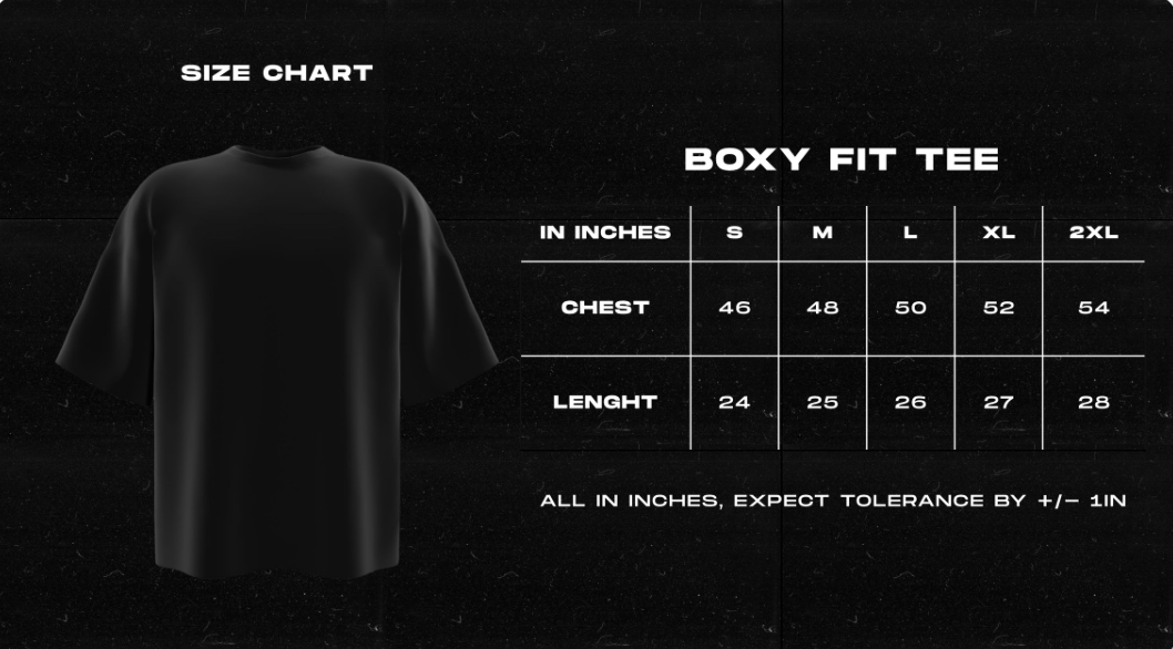AURA - BOXY FIT TEE