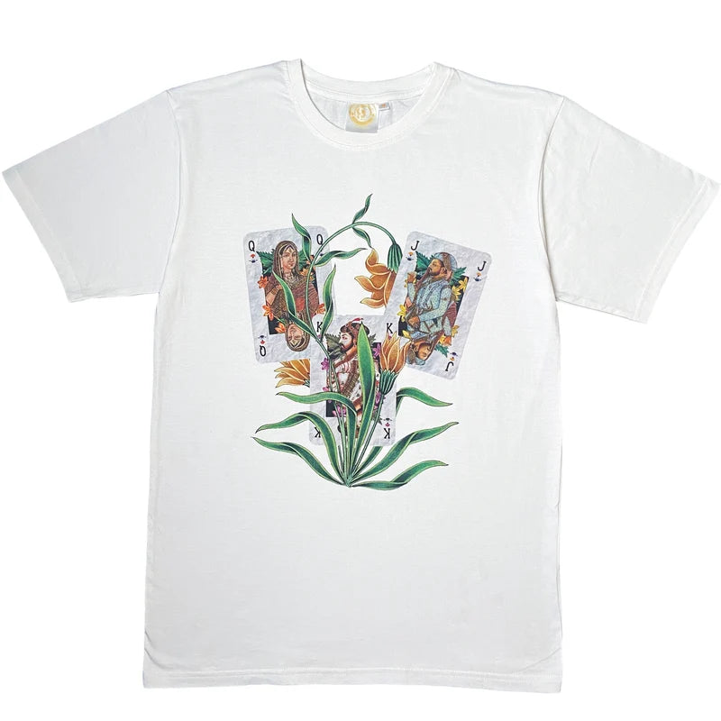 BROWN HISTORY - ROYALTY TEE (WHITE)