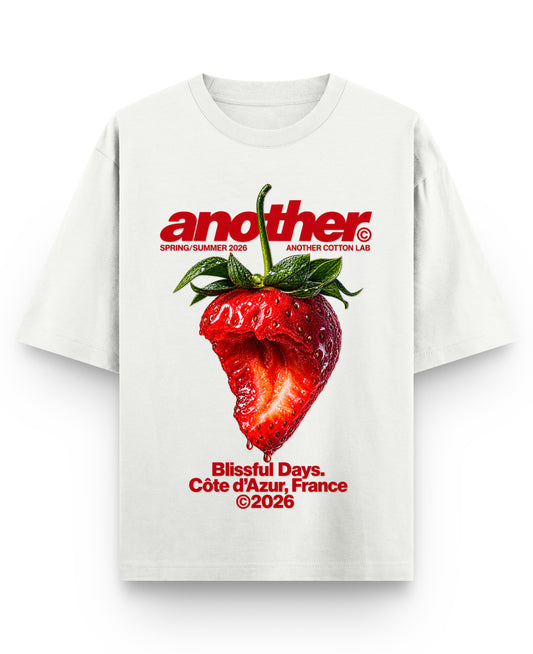 Off White Oversized T-shirt Front Design